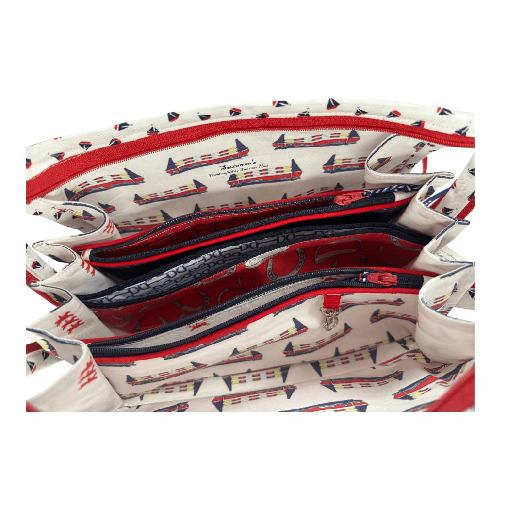 Suzanne's Multi-Compartment Clutch Purse in  -