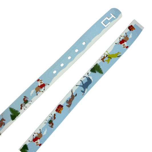 C4 Christmas Pony Belt - 50"