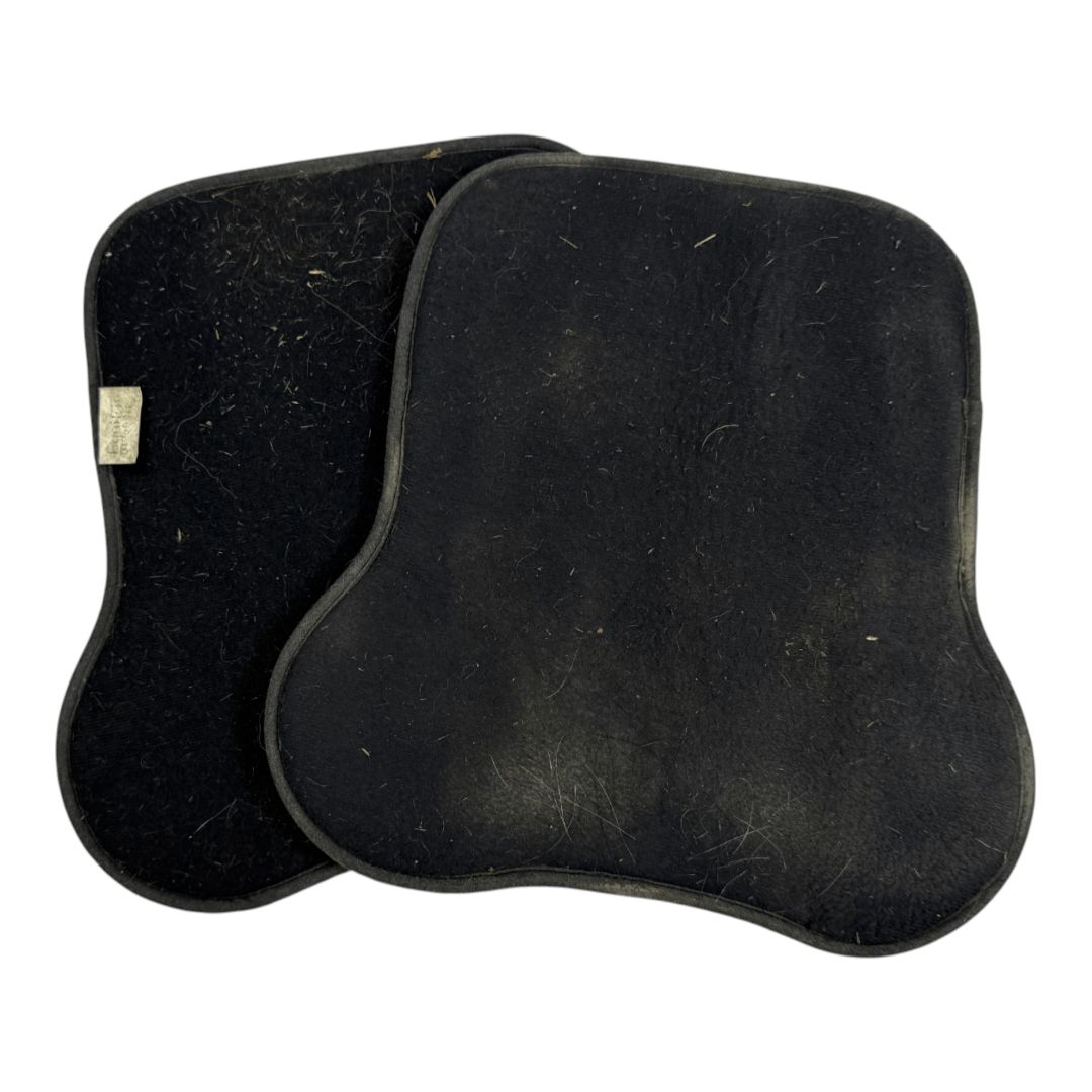 EquiFit T-Foam Liners - Front in Blak - X-Large