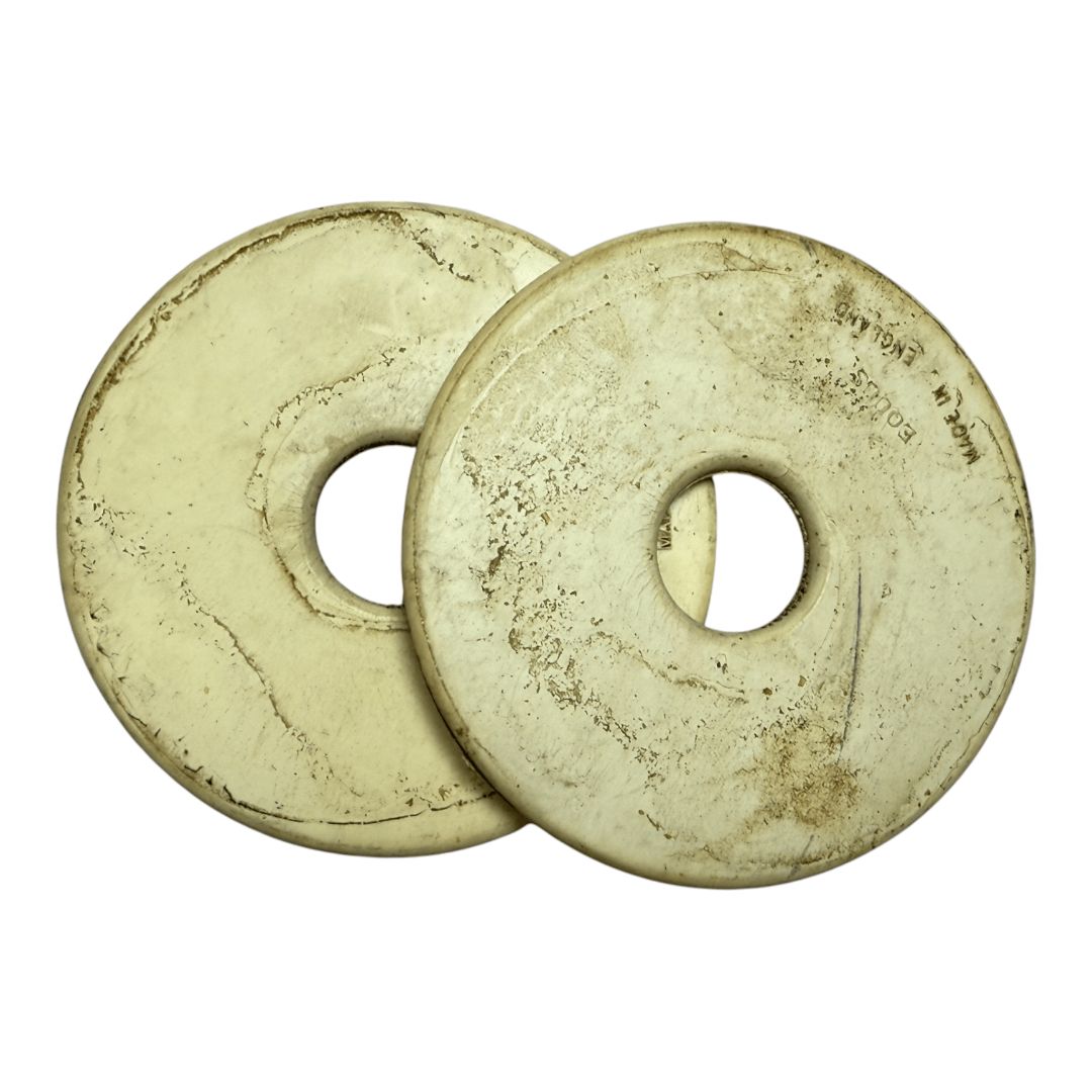 Equus Rubber Bit Guards in Cream