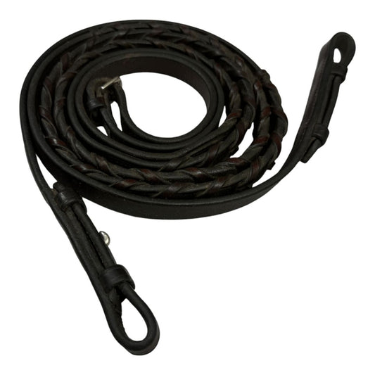 Laced Reins in Brown - 54" (Full)