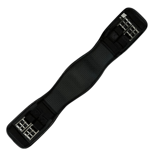 HFP PVC Dressage Girth in Black - 22" (55cm)