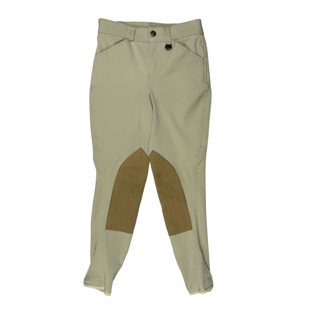 Ovation Boy's 'Euroweave' 4-Pocket KP Breech in Tan - Boy's 10