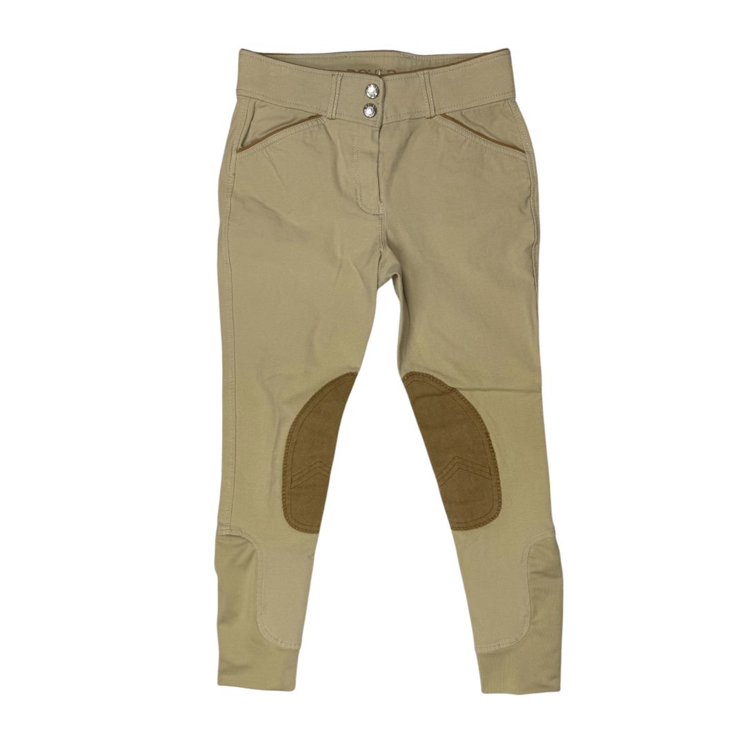Dover 'Beverly' KP Breech in Tan - Youth 12