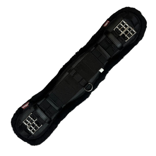 LeMieux Integrated Mono Merino Wool Dressage Girth Dressage Girth in Black - 22"