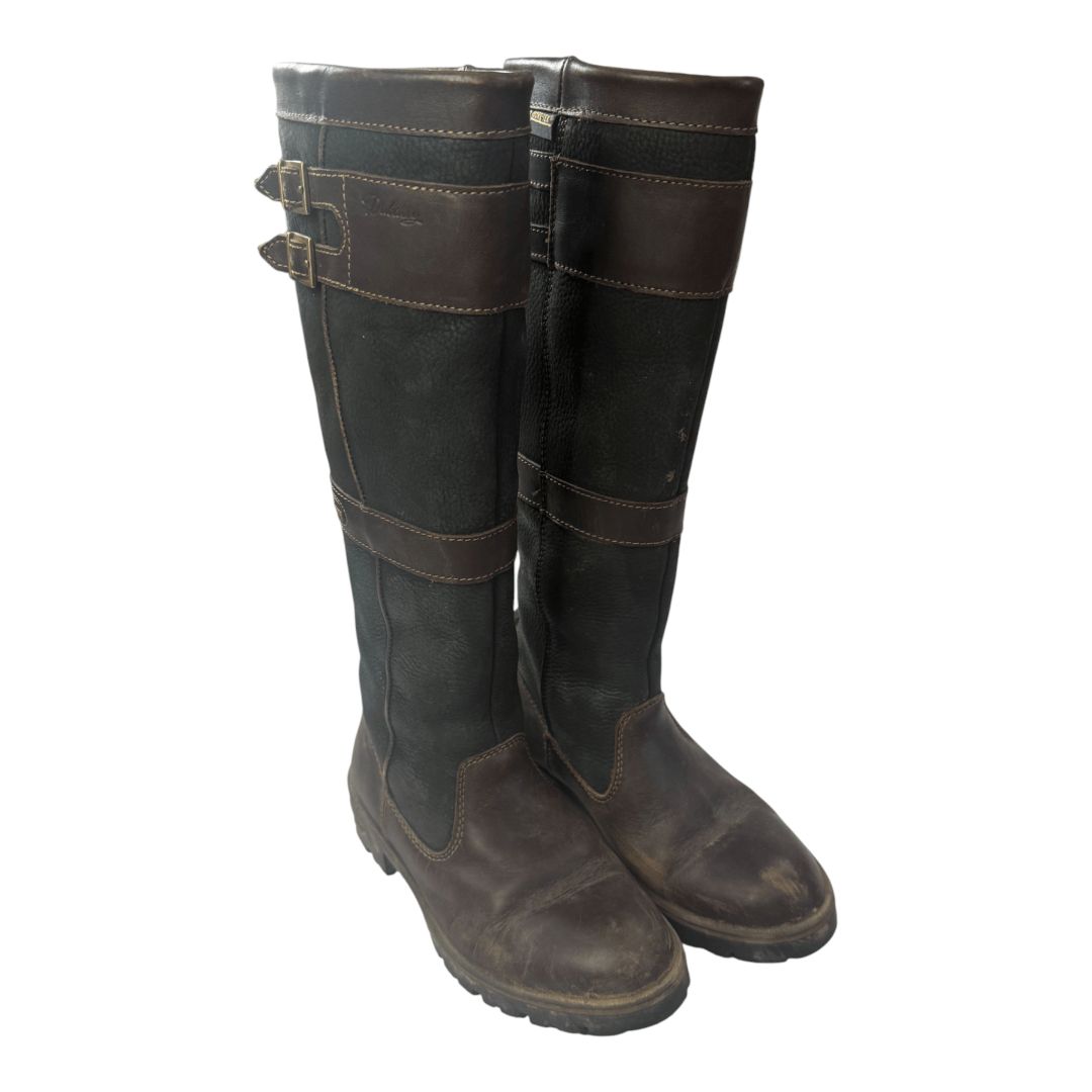 Dubarry 'Longford' Boot in Blak/Brown - Woman's EU 37