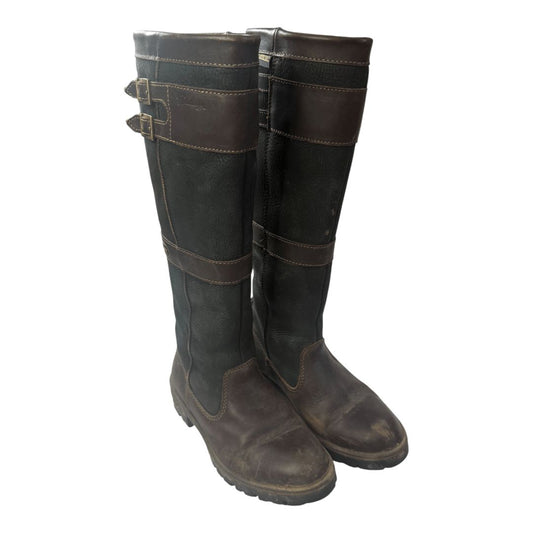 Dubarry 'Longford' Boot in Blak/Brown - Woman's EU 37