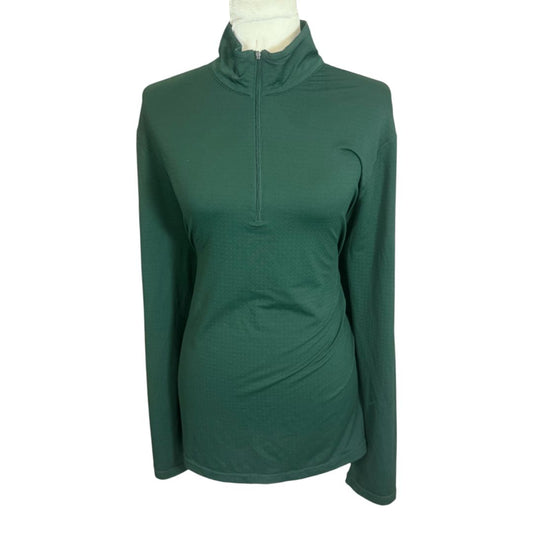 Dover 'CoolBlast 100' LS Show Shirt in Green - Woman's Large