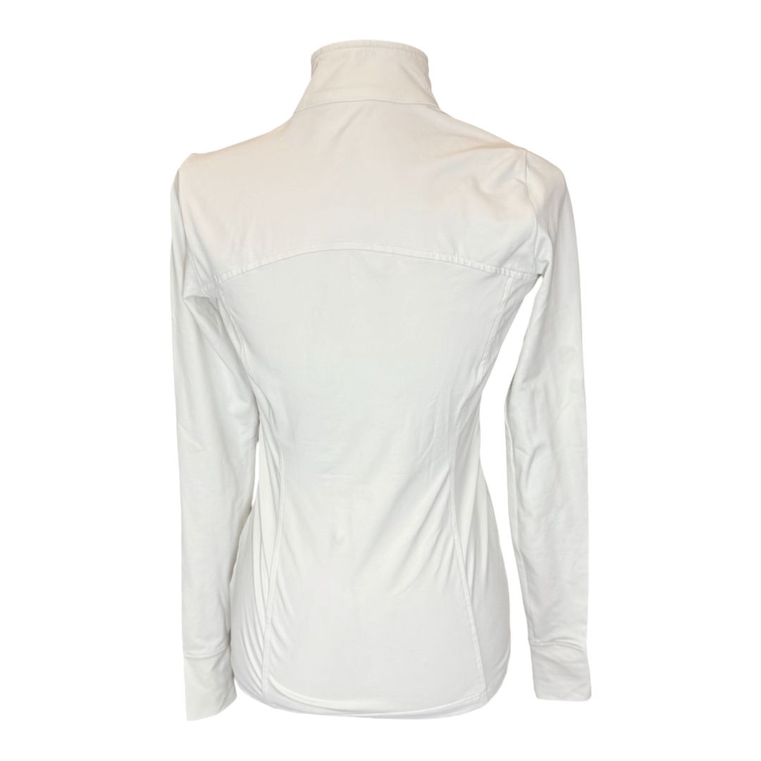 Jofit '4All' Front Zip Softshell Jacket in White - Woman's XXS