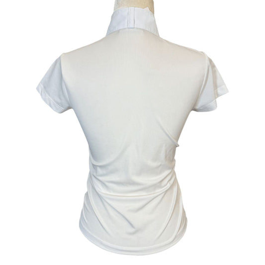 Ariat 'Aptos' SS Show Shirt in White - Youth X-Large