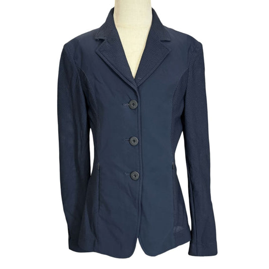 RJ Classics 'Harmony Jr.' Mesh Show Coat in Navy - Youth 14S