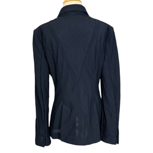 RJ Classics 'Harmony Jr.' Mesh Show Coat in Navy - Youth 14S