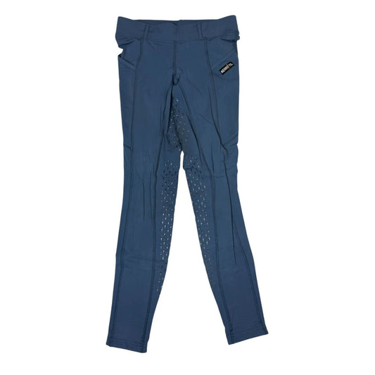 Kerrits 'IceFil' Silicone Full Seat Tight in Blue - Woman's X-Small