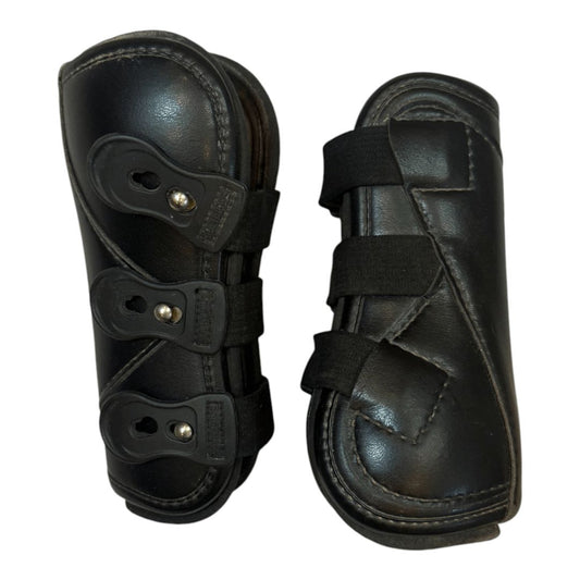 Equifit 'Pony Medal' Front Boot w/ Impacteq Liner in Black - Pony