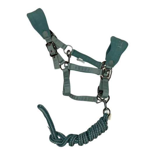 LeMieux 'Vogue' Halter & Lead Rope in Sage - Cob