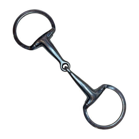 Eggbutt Snaffle in Stainless Steel - 5 1/2"