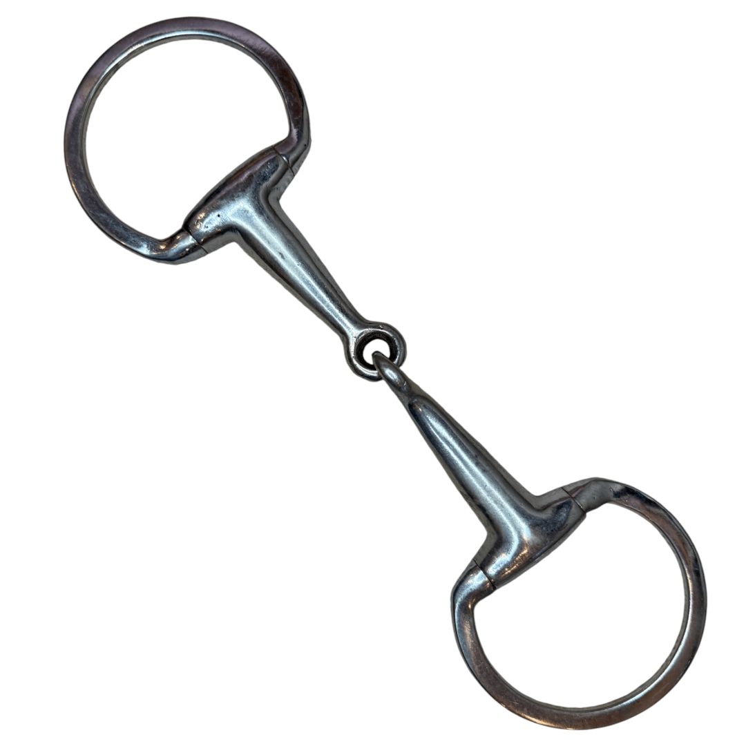 Eggbutt Snaffle in Stainless Steel - 5 1/2"