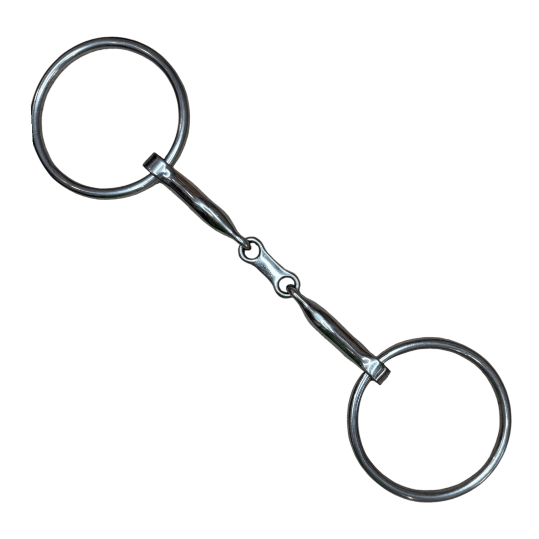 Toklat Myler French Link Loose Ring Snaffle MB10 in Stainless Steel - 5 1/2"