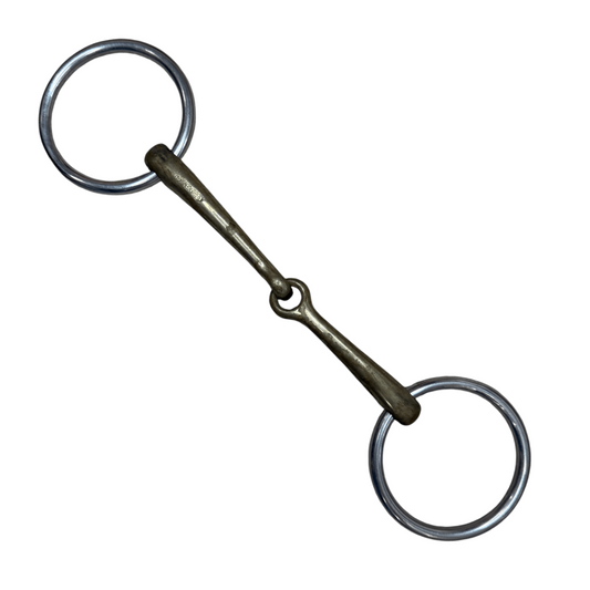 Herm Sprenger Loose Ring Bradoon Snaffle in Sensogan - 5"