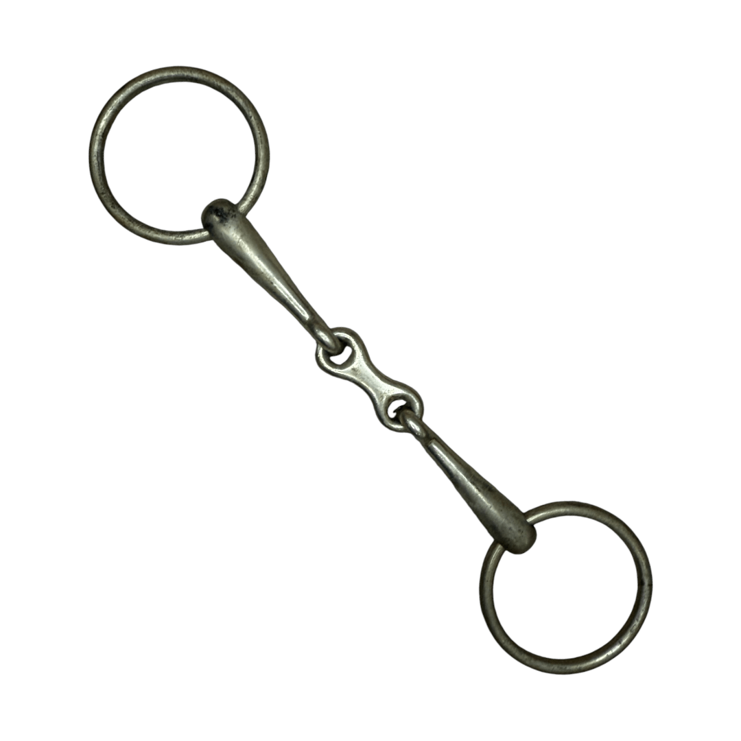 Herm Sprenger French Link Loose Ring Bradoon Snaffle in Sensogan - 6 1/4"