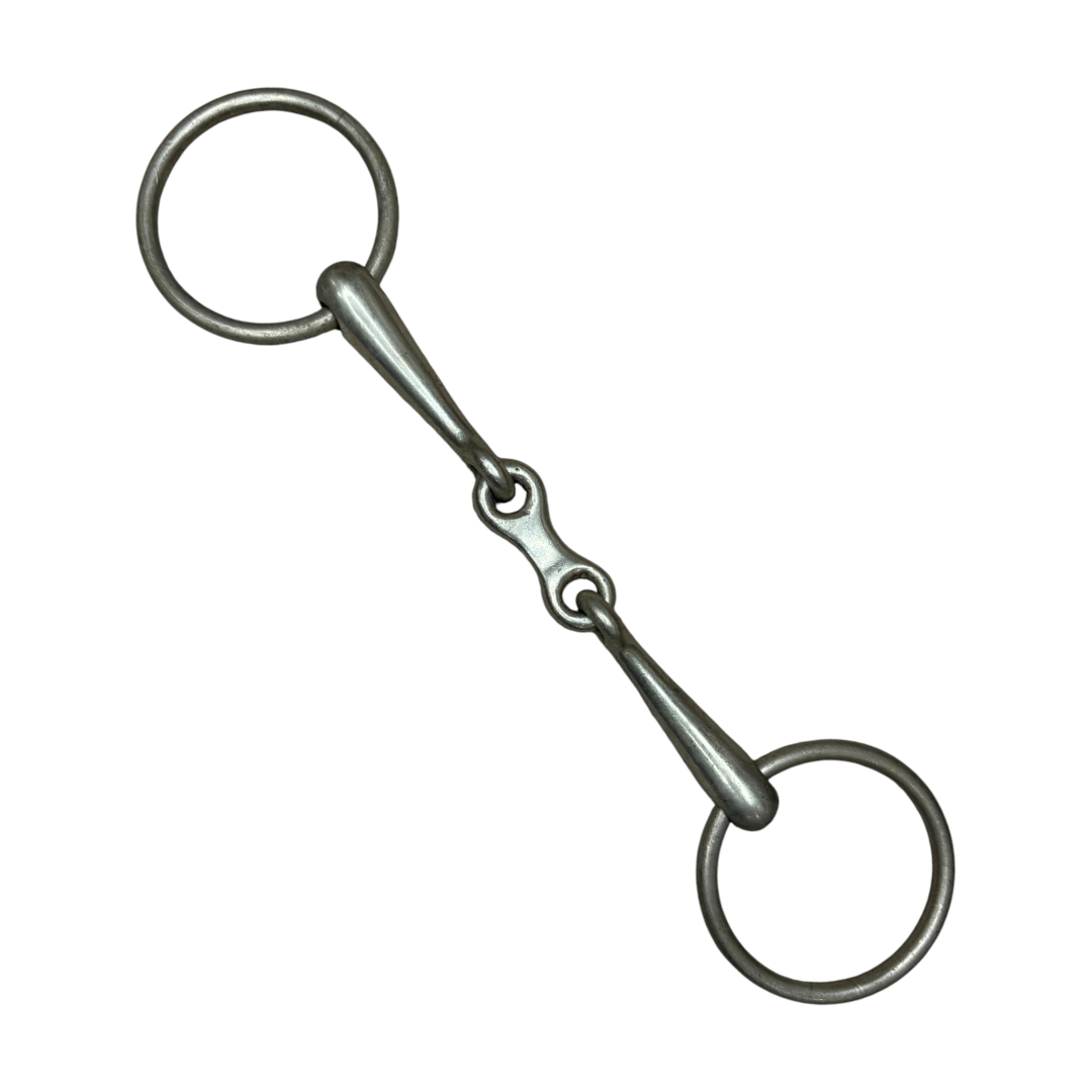 Herm Sprenger French Link Loose Ring Bradoon Snaffle in Sensogan - 6 1/4"