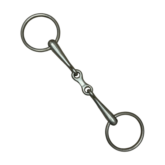 Herm Sprenger French Link Loose Ring Bradoon Snaffle in Sensogan - 6 1/4"