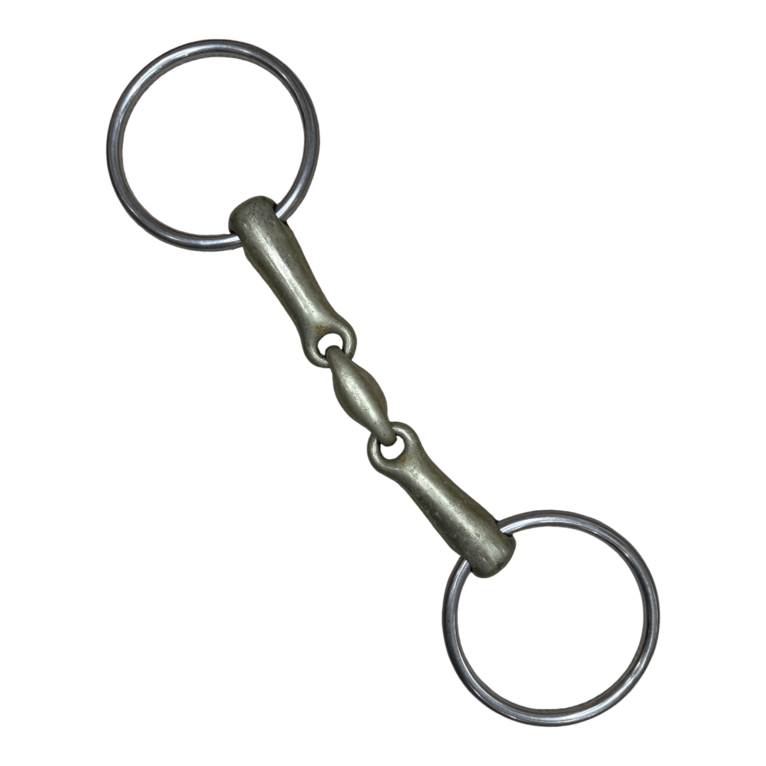 Herm Sprenger KK Ultra Double Jointed Loose Ring Snaffle in Sensogan - 5 1/2"