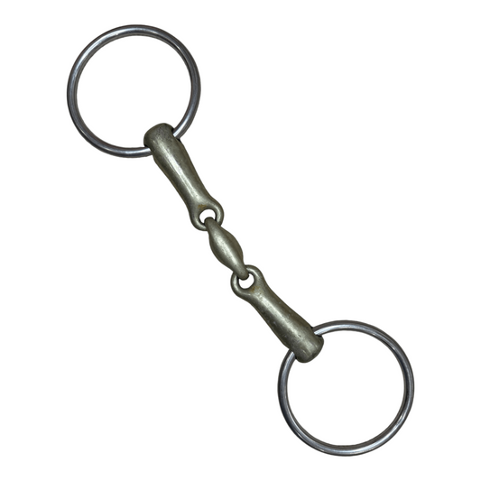 Herm Sprenger KK Ultra Double Jointed Loose Ring Snaffle in Sensogan - 5 1/2"