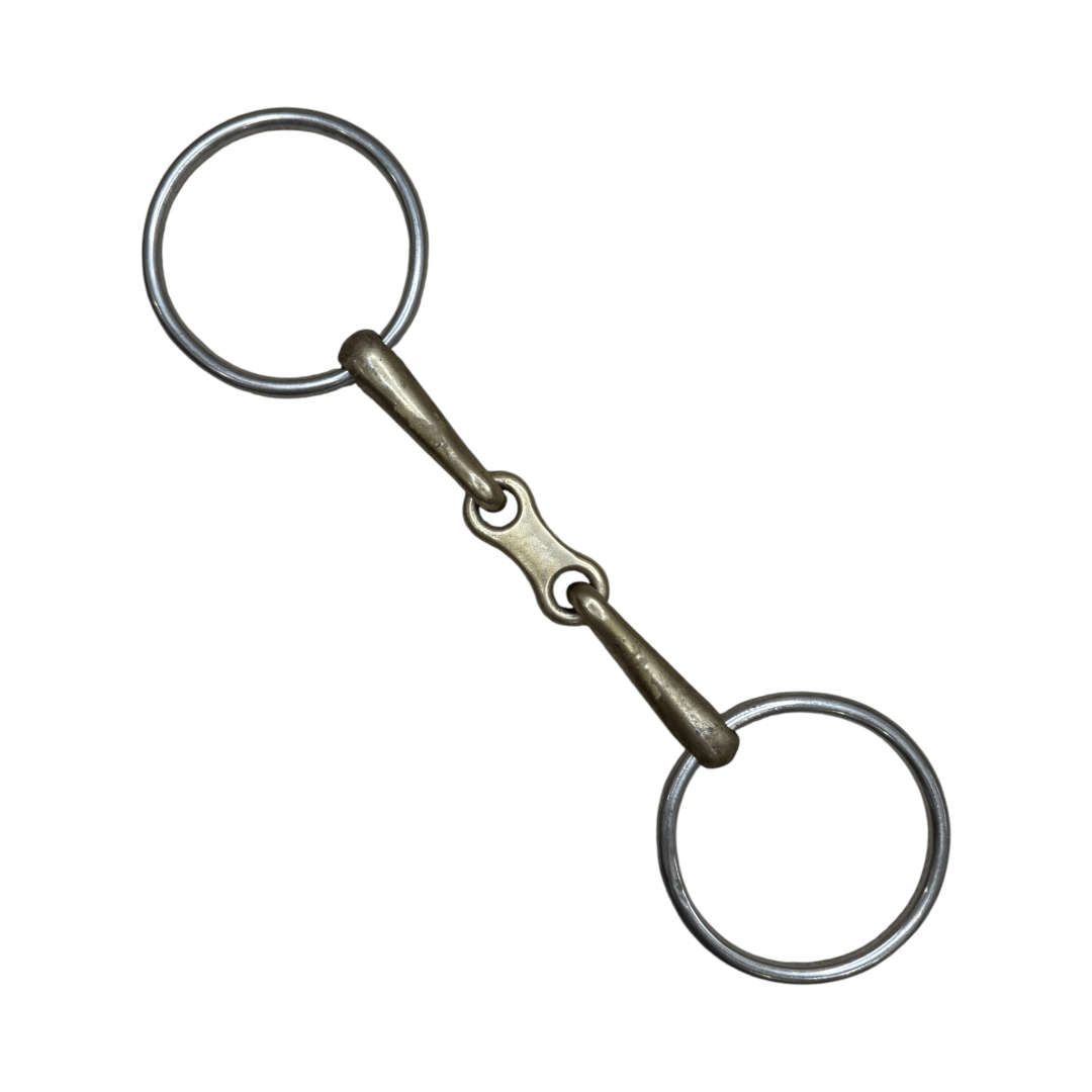 French Link Loose Ring Bradoon Snaffle in  - 5"