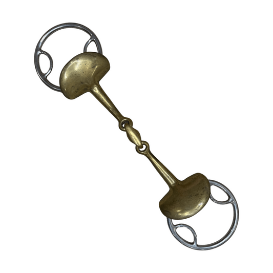 Stübben SteelTec Golden Wings Snaffle in Sweet Copper - 5 1/2"