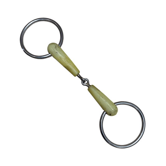 Happy Mouth Jointed Loose Ring Bit in Stainless Steel - 5"