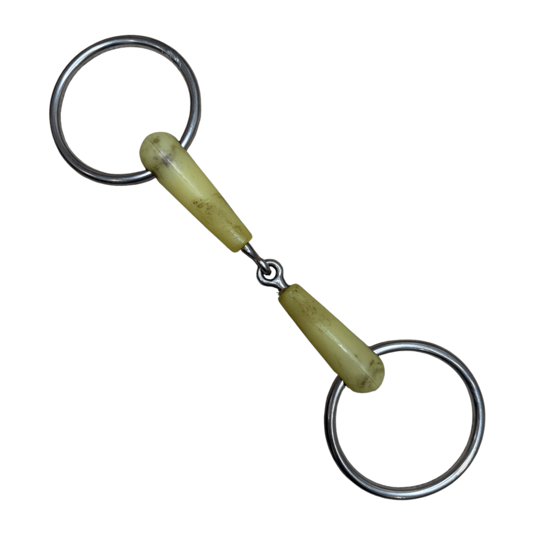 Happy Mouth Jointed Loose Ring Bit in Stainless Steel - 5"