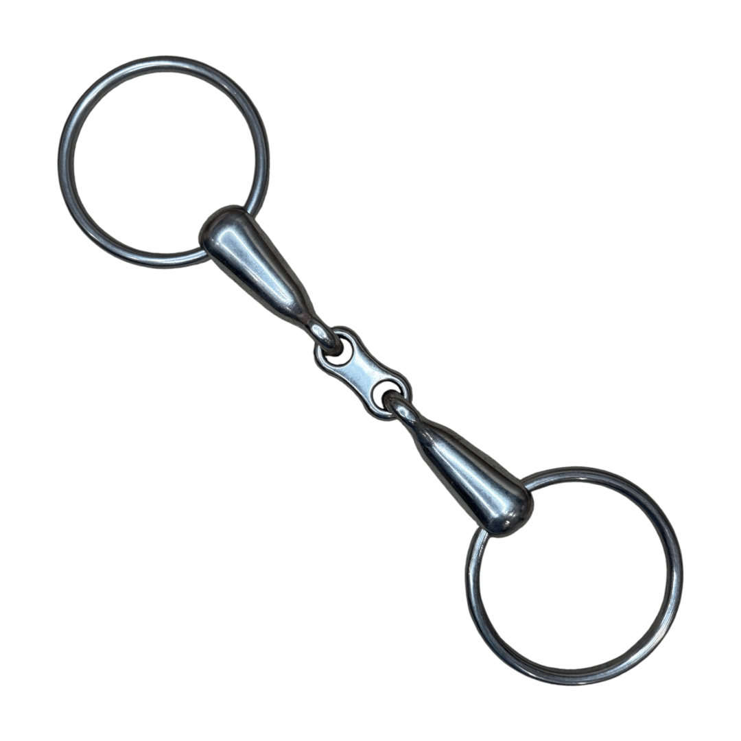 MetaLab French Link Loose Ring Snaffle in Stainless Steel - 5 1/4"