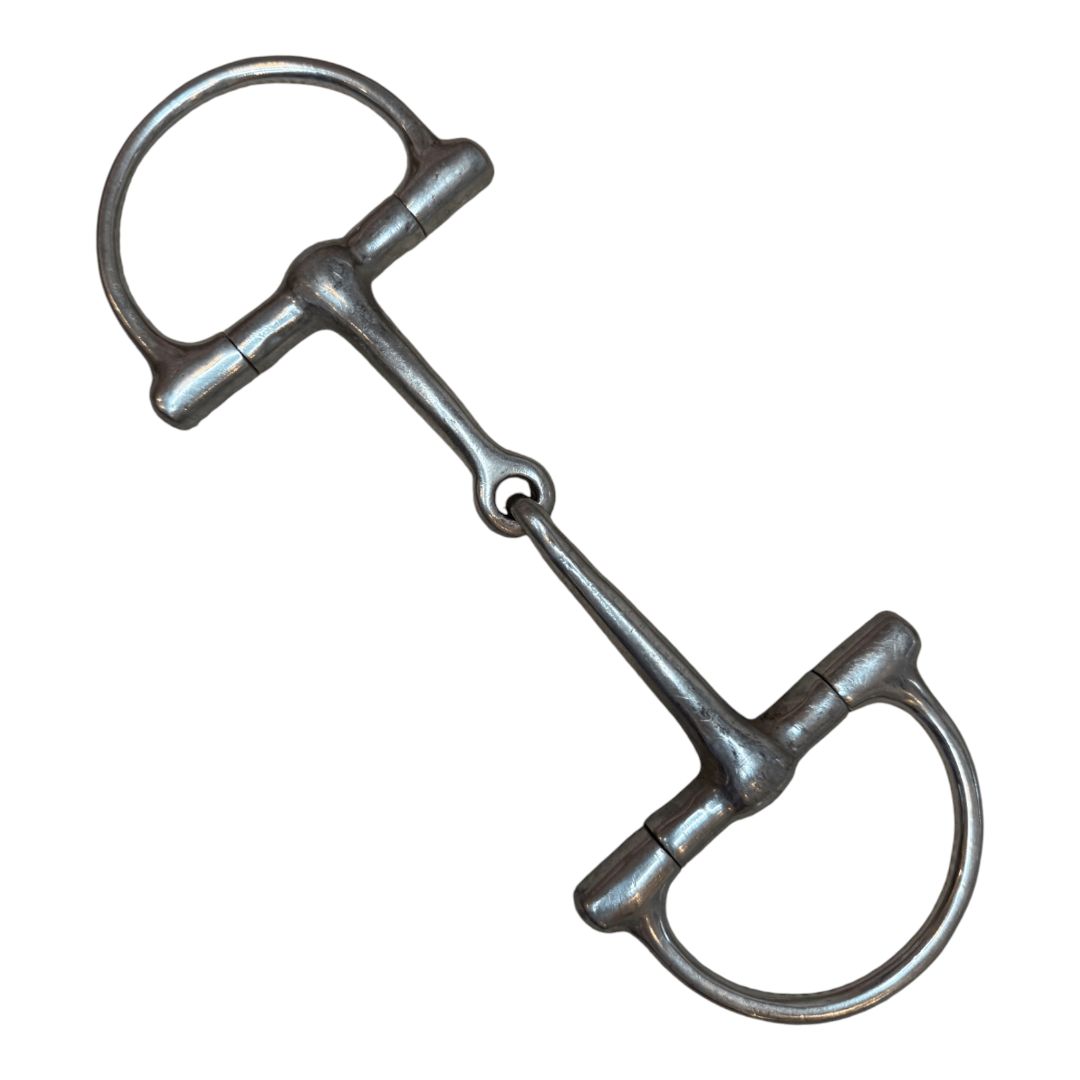 Dee Ring Snaffle in Stainless Steel - 4 3/4"