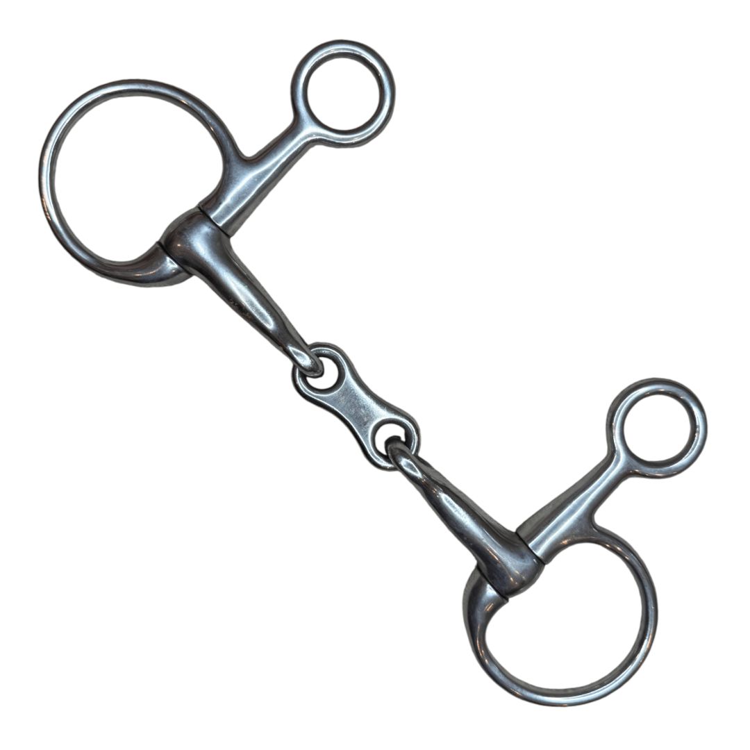 French Link Boucher Snaffle in Stainless Steel - 5"