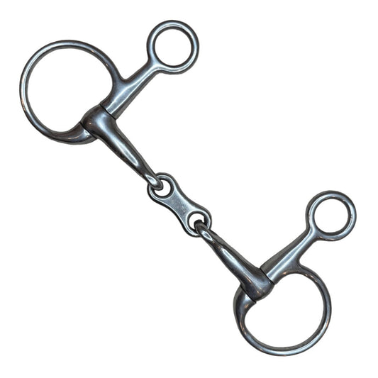 French Link Boucher Snaffle in Stainless Steel - 5"