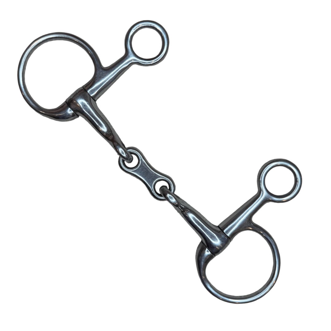 French Link Boucher Snaffle in Stainless Steel - 5"