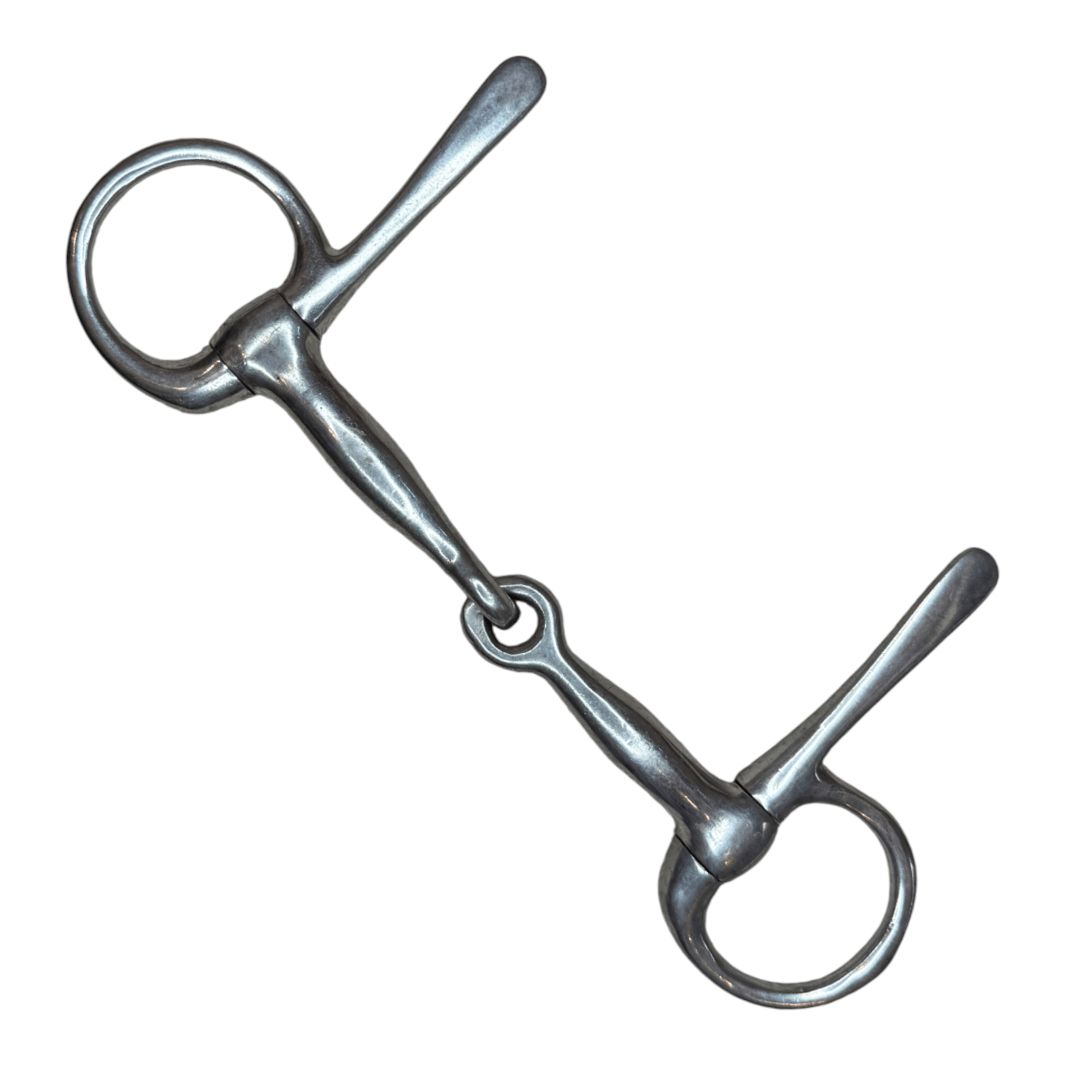 Half-Cheek Snaffle in Stainless Steel - 5"