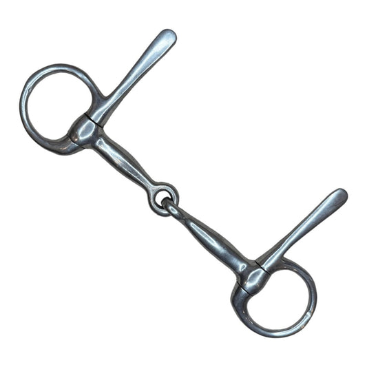 Half-Cheek Snaffle in Stainless Steel - 5"