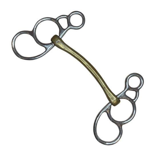 Low Arch Mullen Mouth Butterfly Bit in Copper - 5 3/4"