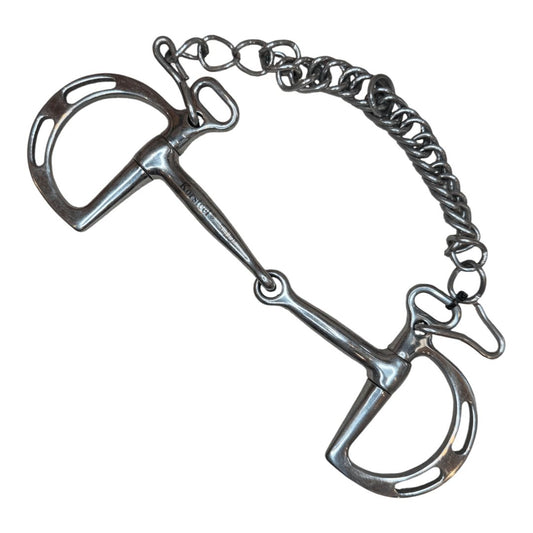 Korsteel Kimberwick Snaffle in Stainless Steel - 5 1/2"