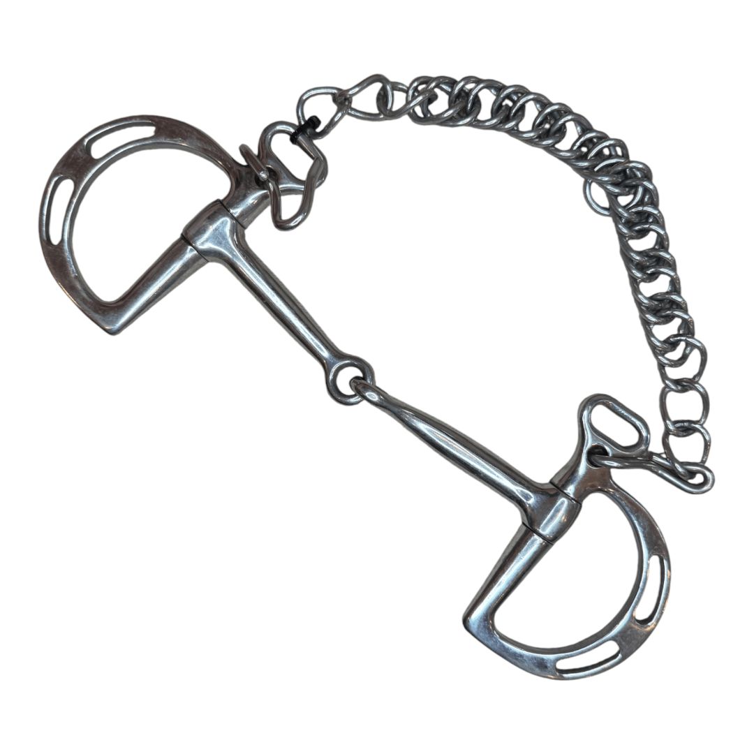 Korsteel Kimberwick Snaffle in Stainless Steel - 5 1/2"