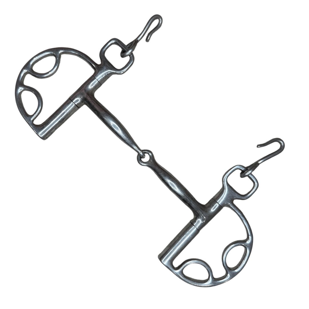 Toklat Myler Kimberwick Snaffle in Stainless Steel - 5 1/4"