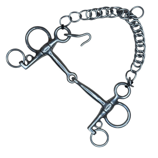 Pelham Snaffle in Stainless Steel - 5"