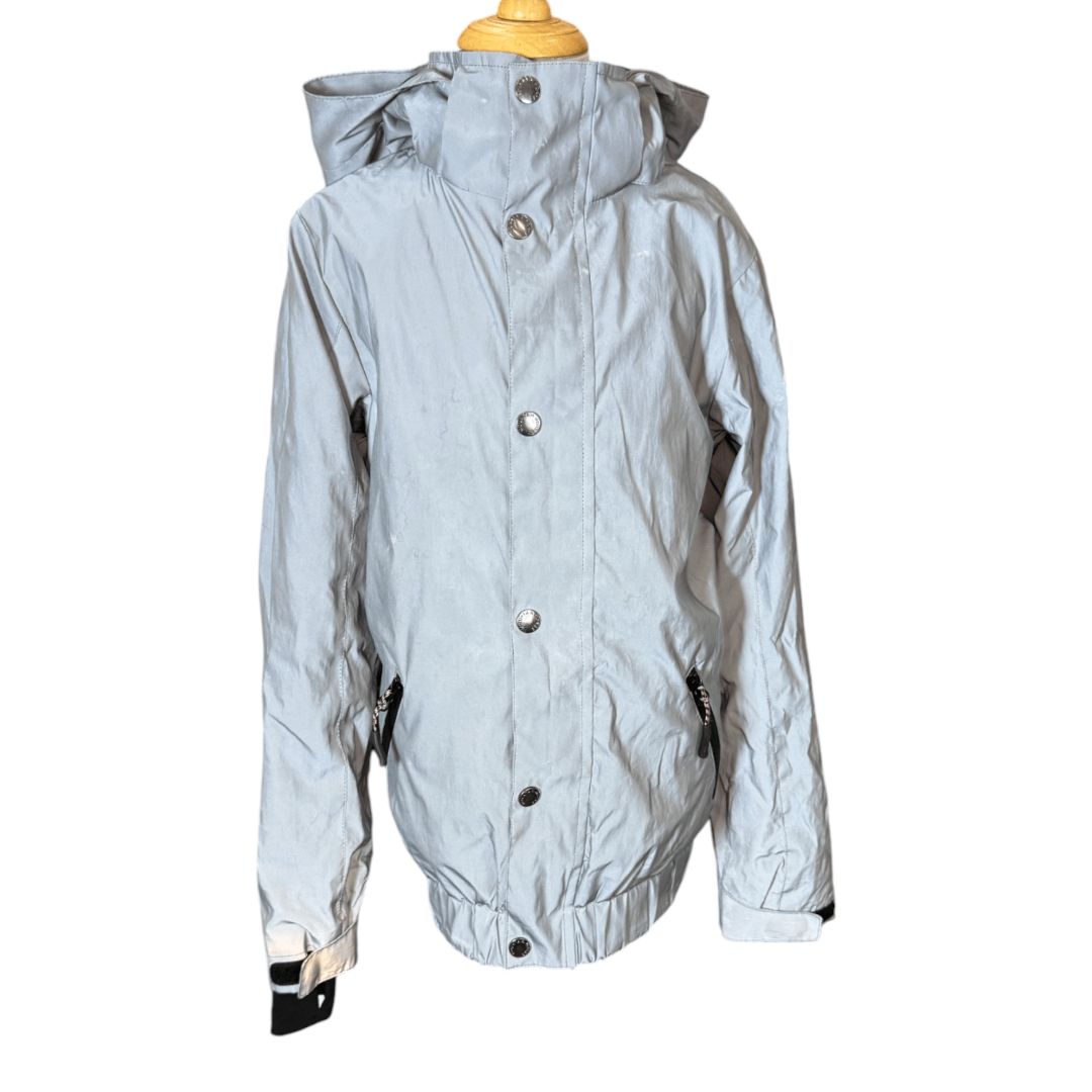 Mountain Horse 'Flash Jacket Jr' in Reflective Grey - Youth 140 (US 10)