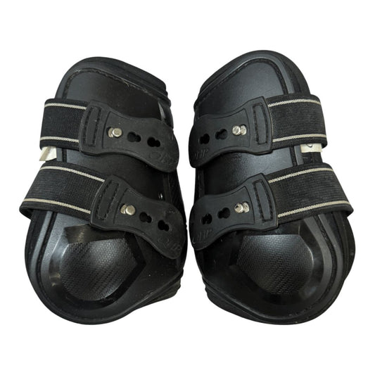 QHP Champion Fetlock Boots in Black - Full (E 7/8)