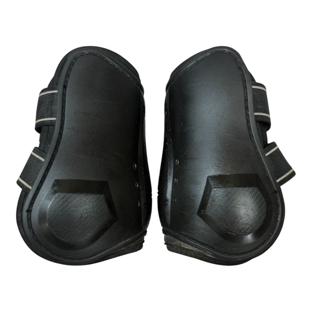 QHP Champion Fetlock Boots in Black - Full (E 7/8)