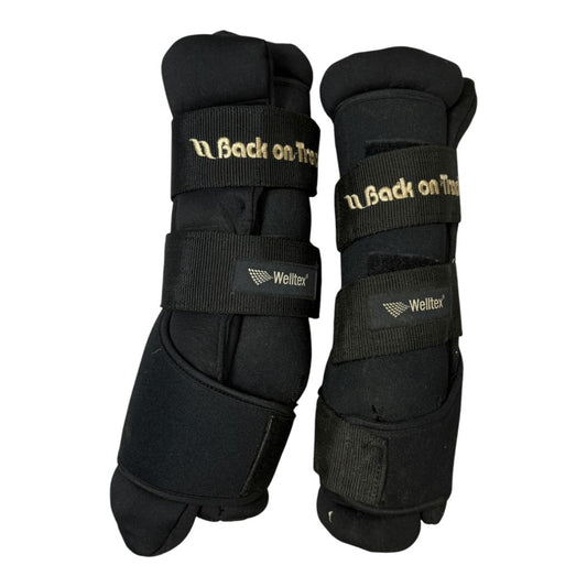 Back on Track Royal Quick Wraps Deluxe in Black - Small (12")