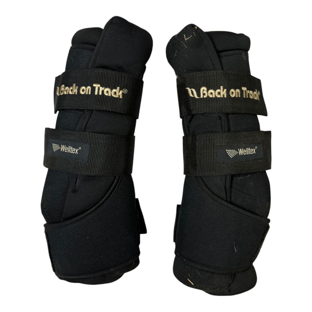 Back on Track Royal Quick Wraps Deluxe in Black - Small (12")