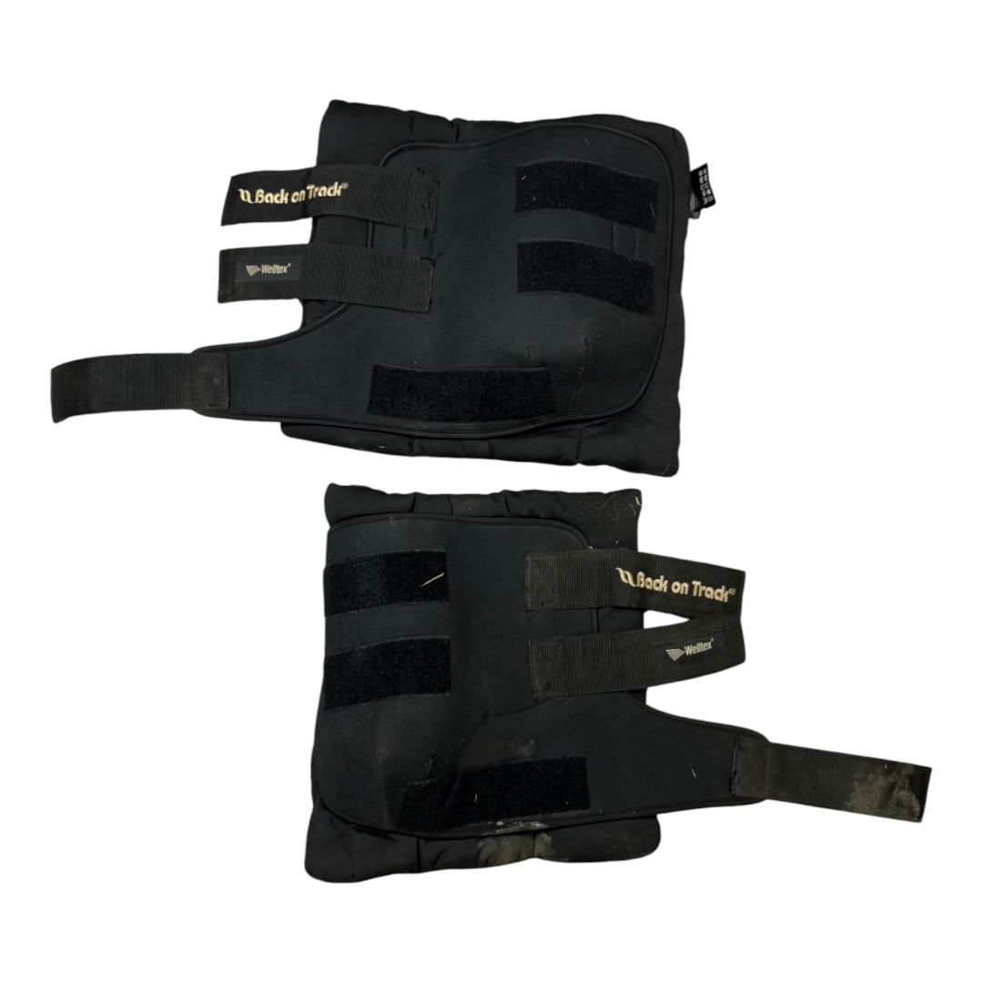 Back on Track Royal Quick Wraps Deluxe in Black - Small (12")